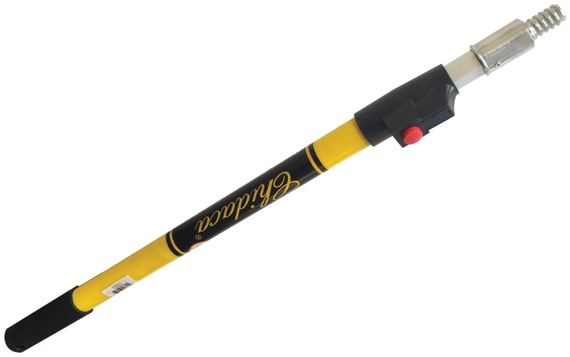 Chidaca 22822 Extension Pole, 2 to 4 ft L, Aluminum/Fiberglass Handle
