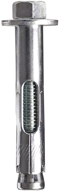 COBRA ANCHORS 451N Sleeve Anchor, 1/2 in Dia, 3 in L, 1300 lb, Stainless Steel
