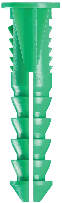 COBRA ANCHORS 197S Screw Anchor, #12-14 Thread, 1-1/2 in L, Polyethylene, 200 lb