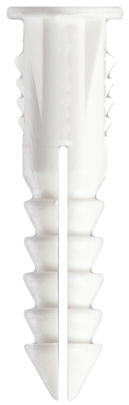 COBRA ANCHORS 187S Screw Anchor, #6-8 Thread, 1 in L, Polyethylene, 100 lb