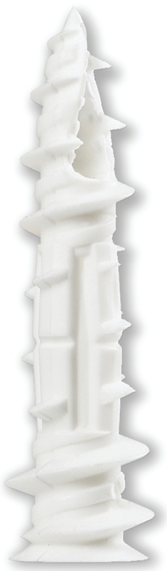 COBRA ANCHORS 750R Wall Anchor, 2-1/4 in L, Nylon, 85 lb