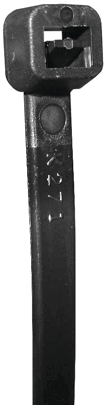Tradeselect CTS145WP500 Cable Tie, 3.78 in Max Bundle Dia, Nylon, Black, 14-1/2 in L, 500/PK
