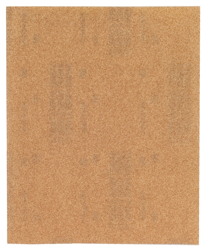 NORTON 07660701579 Sanding Sheet, 11 in L, 9 in W, Very Fine, 220 Grit, Garnet Abrasive, Paper Backing