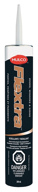 MULCO 101-110 Multi-Purpose Thermoplastic Sealant, 300 ml, Glacier White, Liquid