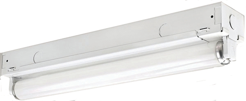 Canarm FT8181 Strip Light Fixture, 1-Lamp, White Fixture