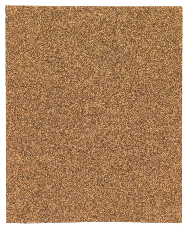 NORTON Adalox 07660700156 Sanding Sheet, 11 in L, 9 in W, Very Fine, 220 Grit, Aluminum Oxide Abrasive