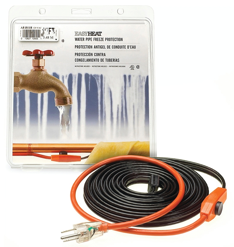 Easy Heat AHB-140 Automatic Water Pipe Heating Cable, 120 VAC, 40 ft L