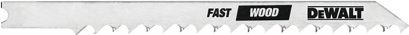 DeWALT DW3700H Jig Saw Blade, 1/4 in W, 6 TPI