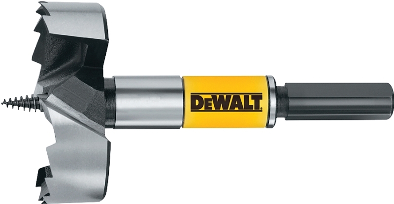 DeWALT DW1639 Drill Bit, 2-9/16 in Dia, 6 in OAL, 7/16 in Dia Shank, Ball Groove, Hex Shank