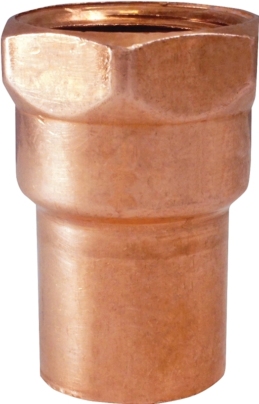 aqua-dynamic 9002-005 Pipe Adapter, 1 in, Compression x Female, Copper