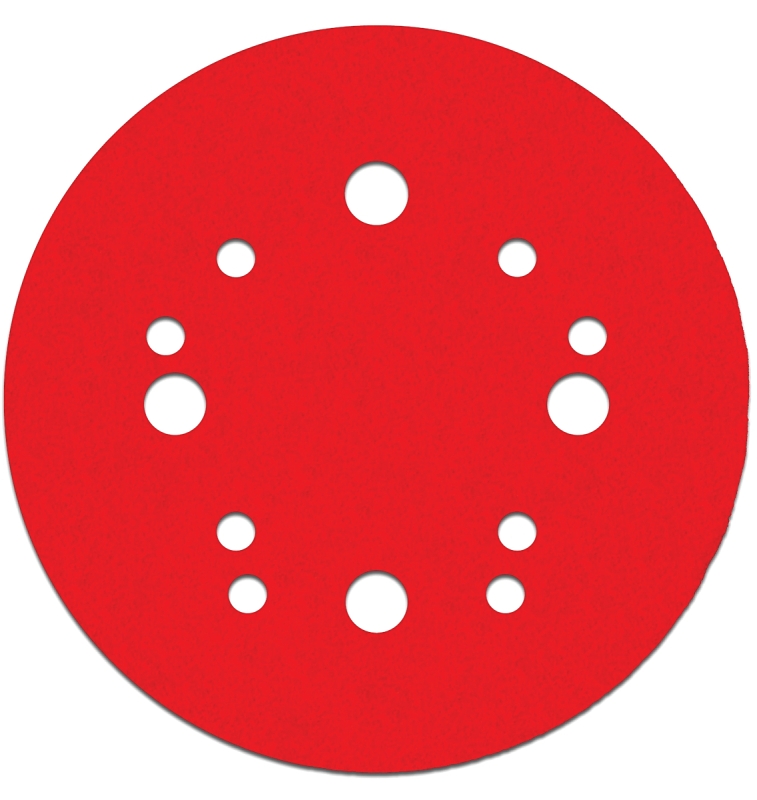 Diablo DCD050060H04G Sanding Disc, 5 in Dia, 60 Grit, Ultra Coarse, Ceramic Abrasive, 12-Hole