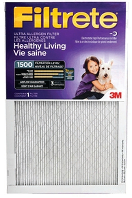 Filtrete 2025DC-6 Air Filter, 24 in L, 16 in W, 12 MERV, 1500 MPR
