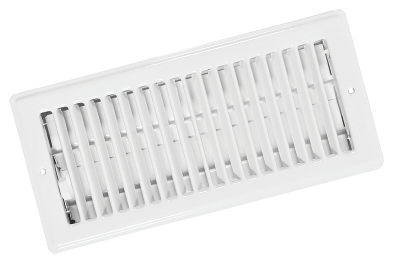 Imperial RG0128 Ceiling Register, 4-1/4 in L, 11-1/4 in W, Steel, White