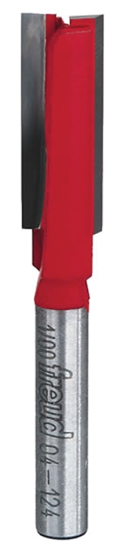 Freud 04-124 Router Bit, 3/8 in Dia Cutter, 2-1/2 in OAL, 1/4 in Dia Shank, 2-Cutter, Carbide