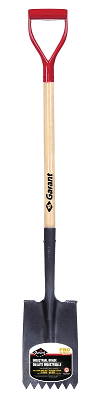 Garant Pro 80163 Series Shingle Remover Tool, 32-3/4 in L Handle, Serrated Blade, Steel Blade, D-Grip Handle, 47 in OAL