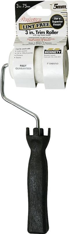 Bennett 3INCAG LF LO Roller Refill with Cage, 5 mm Nap