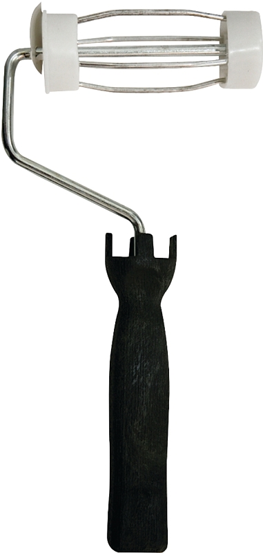 Bennett 4IN CAGE Paint Roller Frame, 4 in L Roller, Plastic Handle