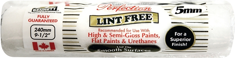 Bennett LF-5MM Roller Refill, 5 mm Thick Nap, 240 mm L, Fabric Cover