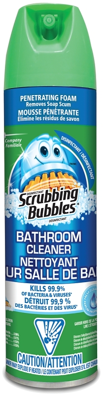 Scrubbing Bubbles 650316 Bathroom Cleaner, 623 g, Liquid, Pleasant, Amber/Clear