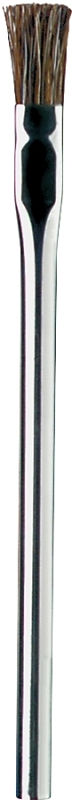 Oatey 30710 Acid Brush, 3 in L x 1/2 in W Brush, Tin Handle, 6 in OAL