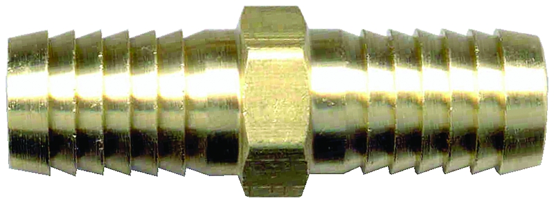 Fairview 129-8 Splicer, 1/2 in, Barb, CA360 Brass
