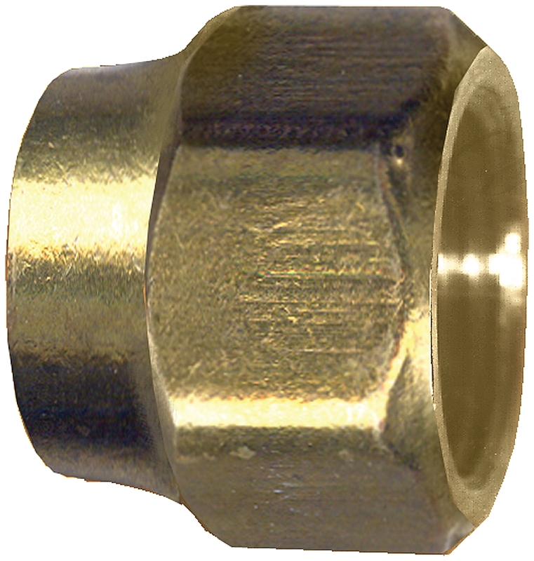 Fairview FO41S-10P Short Nut, Brass