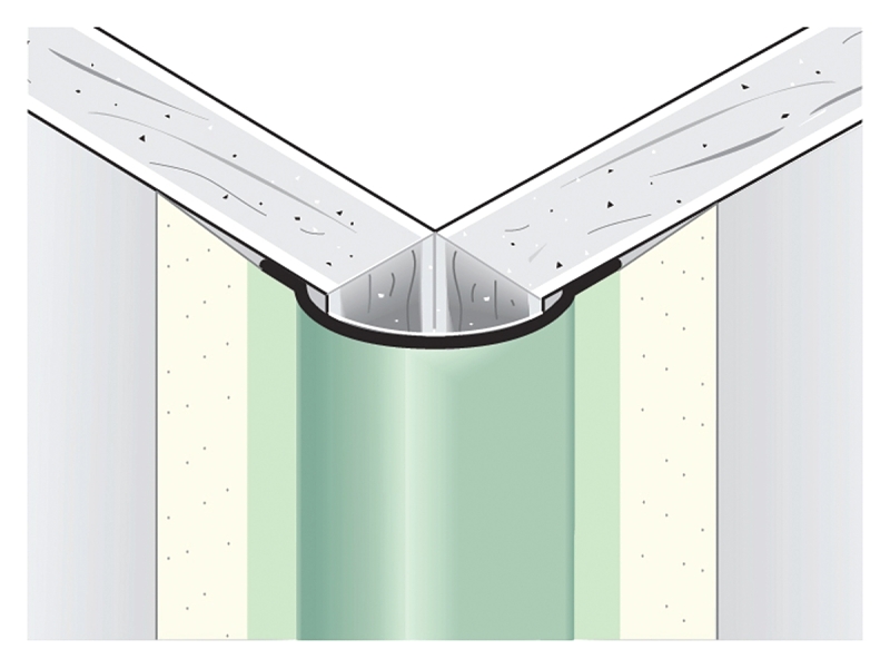 Sheetrock 280320 Bullnose and Offset Outside Corner Bead, 10 ft L, Paper Faced Metal