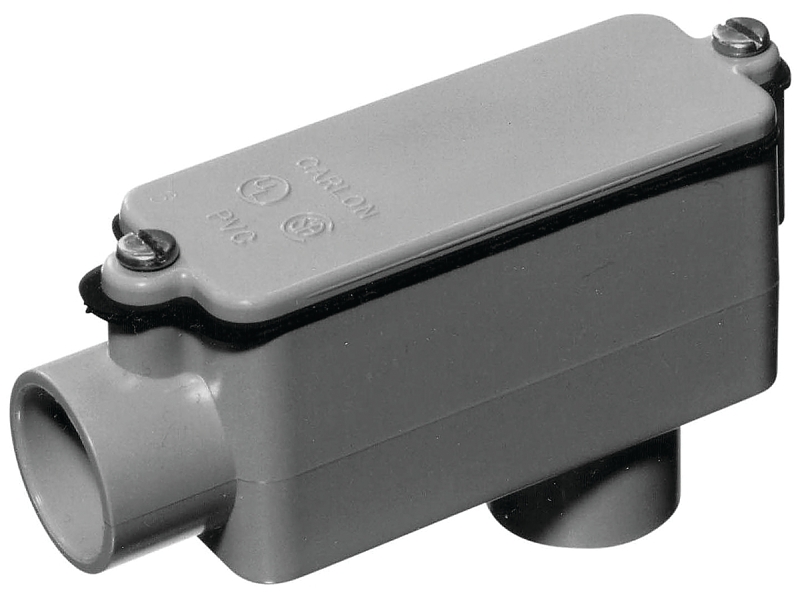 IPEX 078143 Access Fitting, 1-1/4 in Hub, 7.65 in OAL, PVC