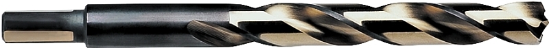 IRWIN 73630ZR Jobber Drill Bit, 15/32 in Dia, 5-3/4 in OAL, Spiral Flute, 15/32 in Dia Shank, Reduced Shank