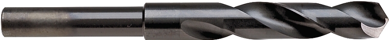 IRWIN 91136 Silver and Deming Drill Bit, 9/16 in Dia, 6 in OAL, Spiral Flute, 1/2 in Dia Shank, Flat, Reduced Shank