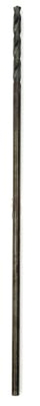 IRWIN 62116 Drill Bit, 1/4 in Dia, 12 in OAL, Extra Length, Spiral Flute, Straight Shank