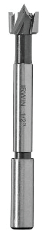 IRWIN 1966897/42910 Forstner Bit, 5/8 in Dia, 3-1/2 in OAL, 3/8 in Dia Shank, Reduced Shank
