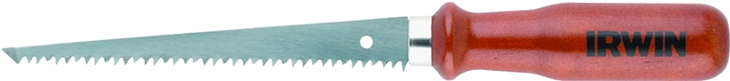 IRWIN 2014102 Jab Saw, 6-1/2 in L Blade, 7 TPI, Hardwood Handle