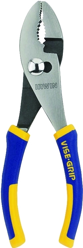 IRWIN 2078406 Slip Joint Plier, 6 in OAL, ProTouch Handle, 1-5/32 in W Jaw, 1-1/8 in L Jaw