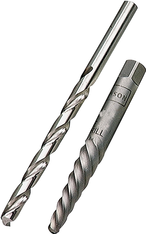 IRWIN 53703 Extractor and Drill Bit Set, Spiral Flute, HSS