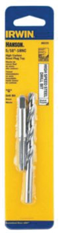 IRWIN 80235 Tap and Drill Bit Set, HCS/HSS