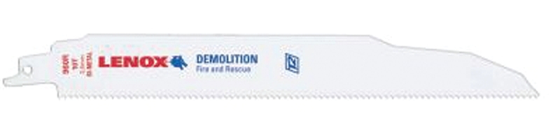 Lenox 22762OSB960R Reciprocating Saw Blade, 1 in W, 9 in L, 10 TPI