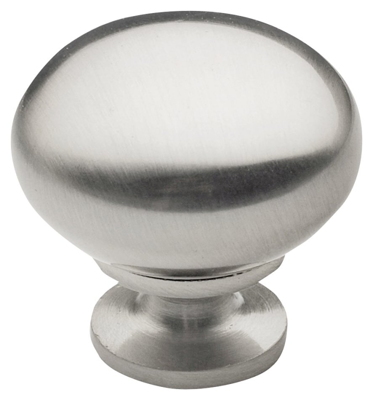 Richelieu DP3295195 Cabinet Knob, 1-1/4 in Projection, Contemporary, 1-1/4 in Dia, Metal