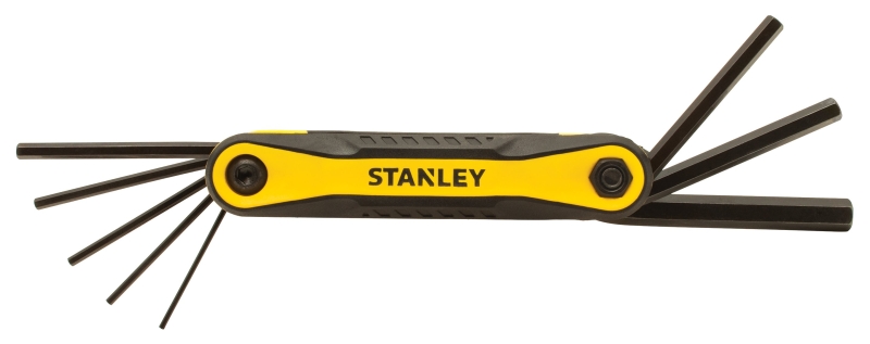 STANLEY STHT71800 Hex Key Set, 8-Piece, Black