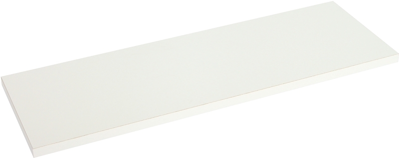 Knape & Vogt 1980 WH 8X36 Shelf Board, 200 lb, 5-Shelf, 36 in L, 8 in W, Particleboard