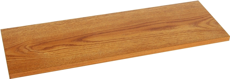 Knape & Vogt 1980 OK 8X36 Shelf Board, 200 lb, 5-Shelf, 36 in L, 8 in W, Particleboard