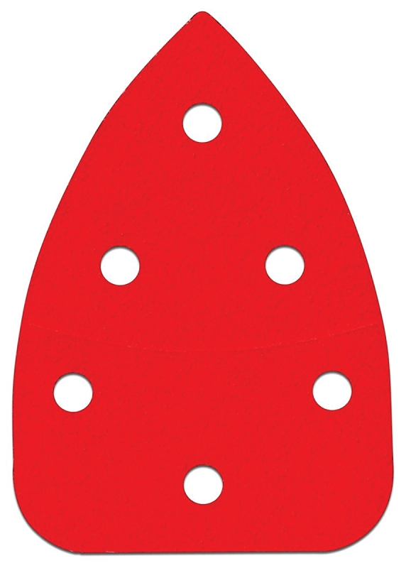 Diablo DCTCAT080H05G Sander Sheet, 5-1/2 in W, 3-7/8 in L, 80 Grit, Coarse, Aluminum Oxide Abrasive