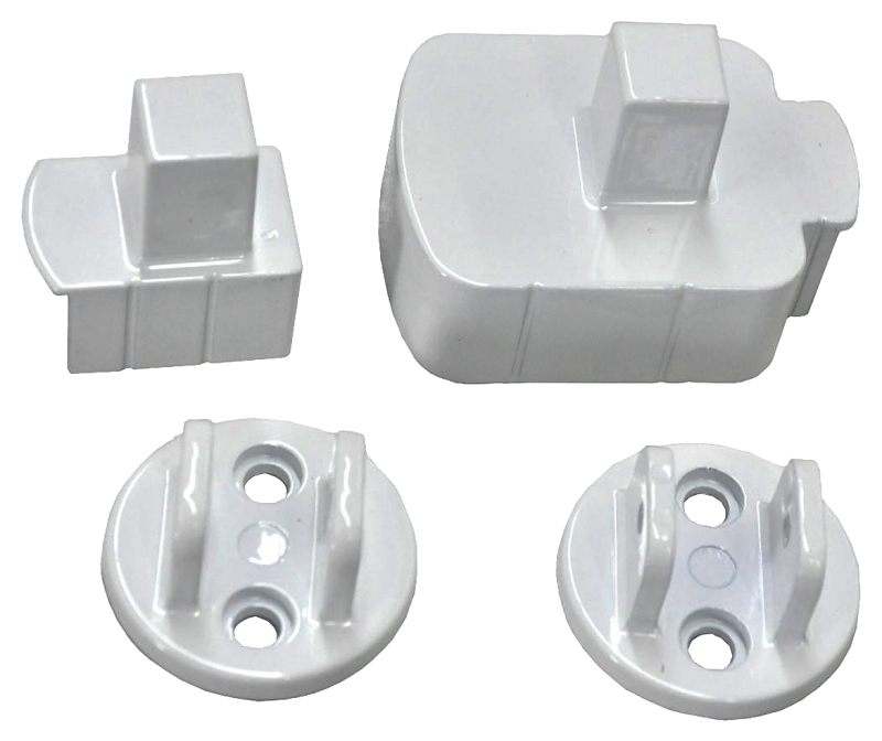 Regal UAB-0W Angle Bracket, Universal, Aluminum, White