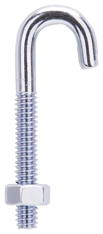 ProSource LR319 J-Bolt, 2-5/16 in L, 100 lbs Working Load, Zinc