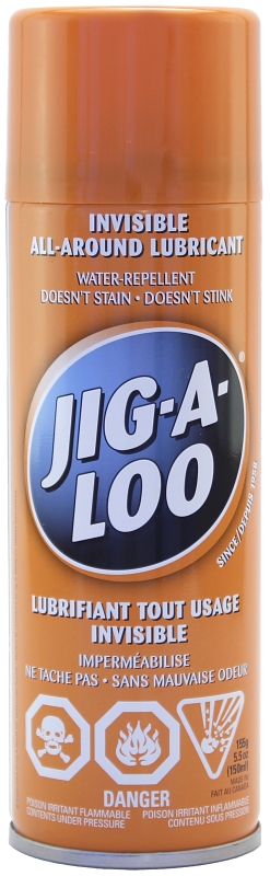 Jig-A-Loo JIG701 Lubricant, 5.5 oz, Aerosol Can, Liquid