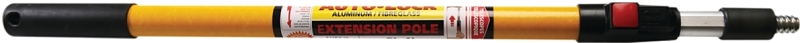 Bennett A LOCK 48 Extension Pole, 4 to 8 ft L, Aluminum/Fiberglass