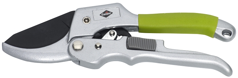Garant 78531 Anvil Pruner, 2.2 cm Cutting Capacity, HCS Blade, Non-Slip Grip Handle, 10 in OAL
