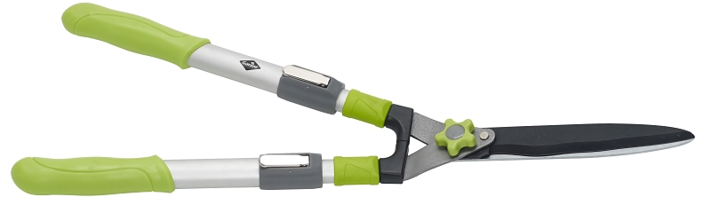 Garant 78538 Hedge Shear, Carbon Steel Blade, Plastic Handle, Telescopic Handle, 27 in OAL