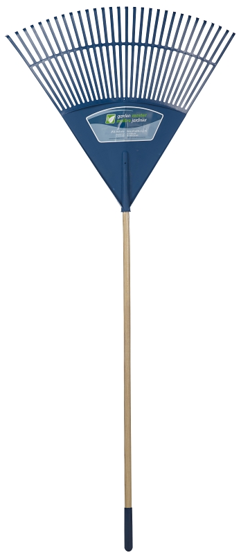 Garant GDMPPFR26C Rake, Poly Tine, Hardwood Handle, 63-3/4 in L Handle