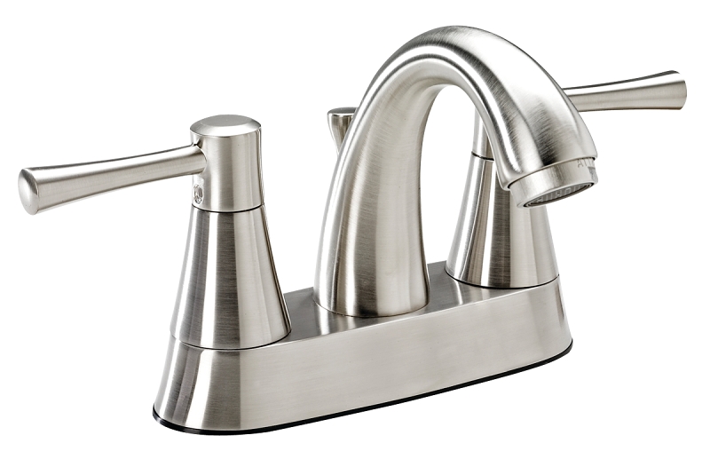 Belanger Essential Series NEO74CBN Lavatory Sink Faucet, 1.5 gpm, Brushed Nickel, 4 in Faucet Centers